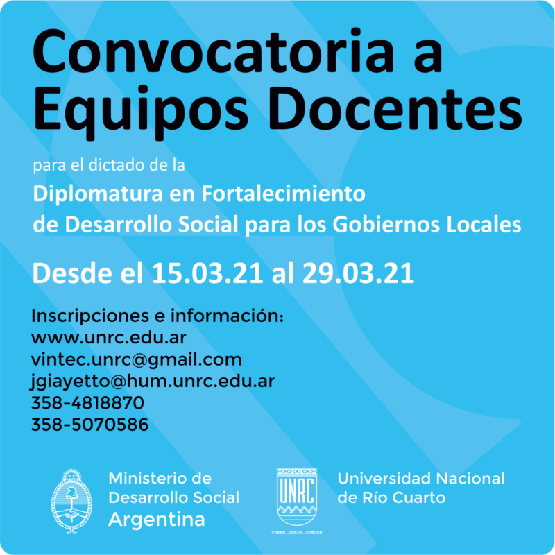 Convocatorio a equipos docentes