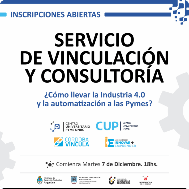 Servicio de vinculación y consultoría