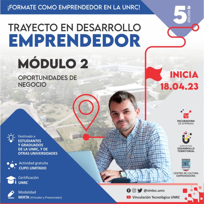 Trayecto en Desarrollo Emprendedor | Módulo 2: «Oportunidades de negocio»