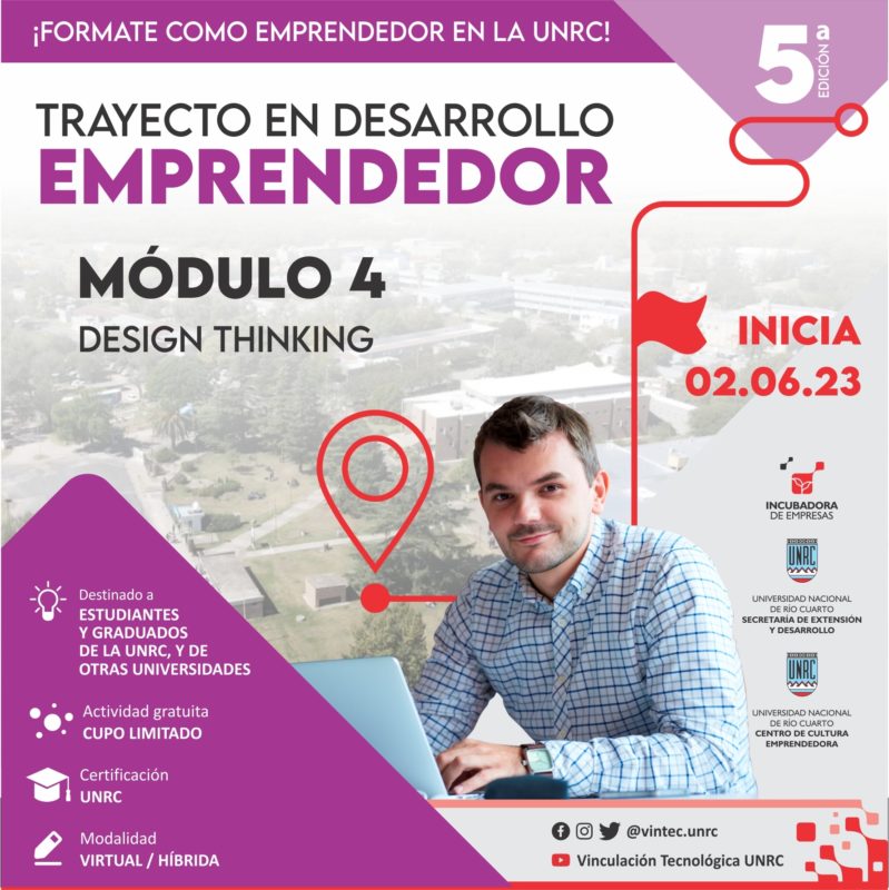 Trayecto en Desarrollo Emprendedor | Módulo 4: «Design Thinking»