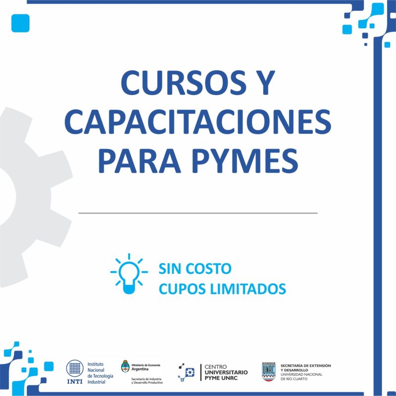 CUP UNRC | Capacitaciones gratuitas para pymes