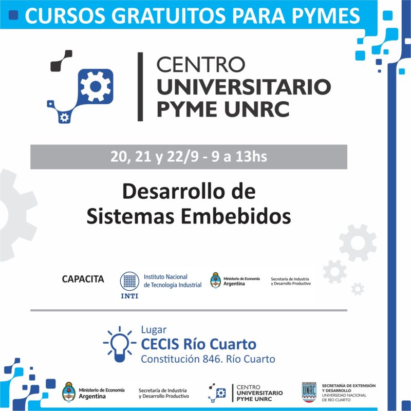 Curso para Industrias del Software: «Desarrollo de Sistemas Embebidos»