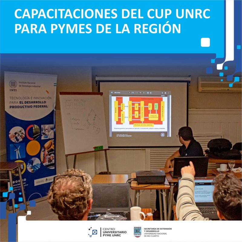 Continúa abierta la agenda de capacitaciones del CUP UNRC para pymes locales