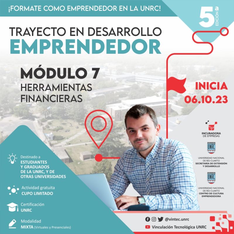 Trayecto Emprendedor: Módulo «Herramientas financieras»