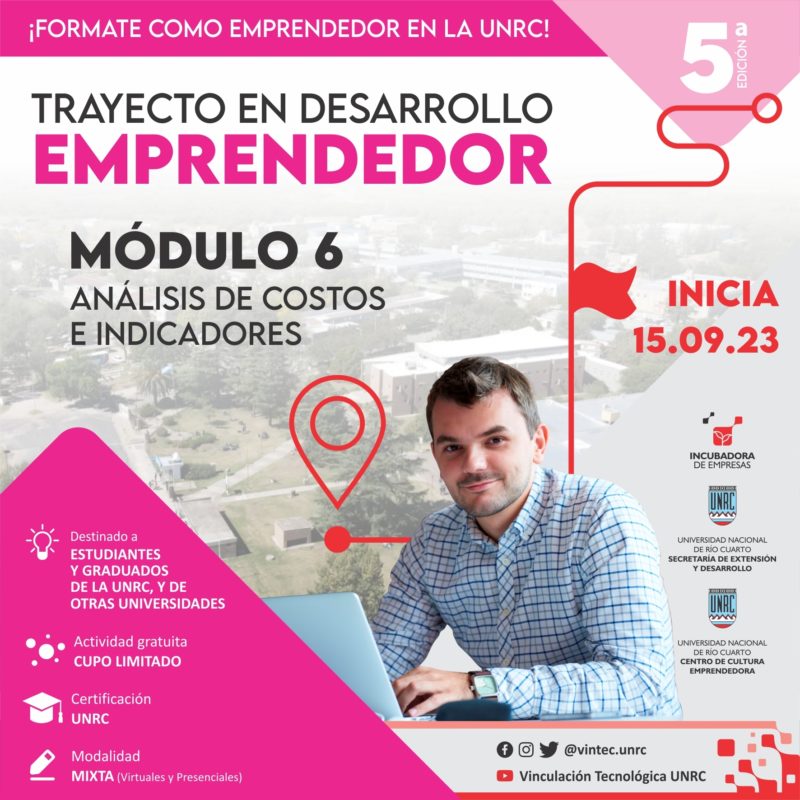 Trayecto Emprendedor: «Análisis de costos e indicadores»