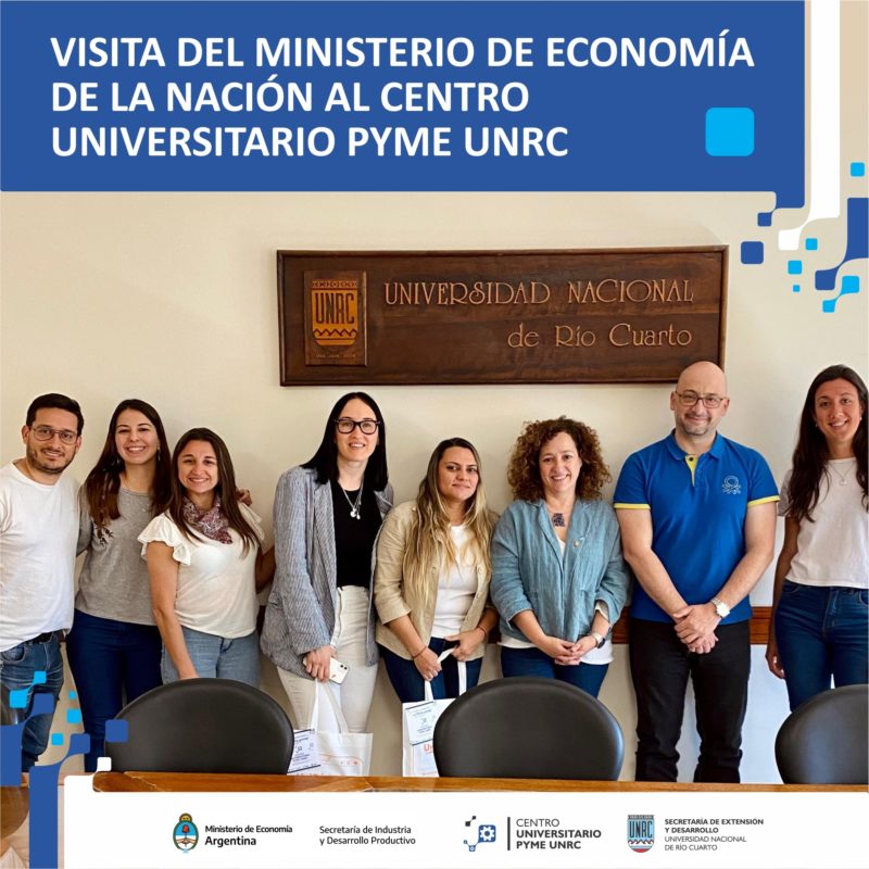 El CUP UNRC recibió la visita del Ministerio de Economía de la Nación