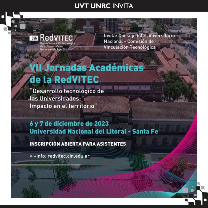 VII Jornadas Académicas de la RedVITEC